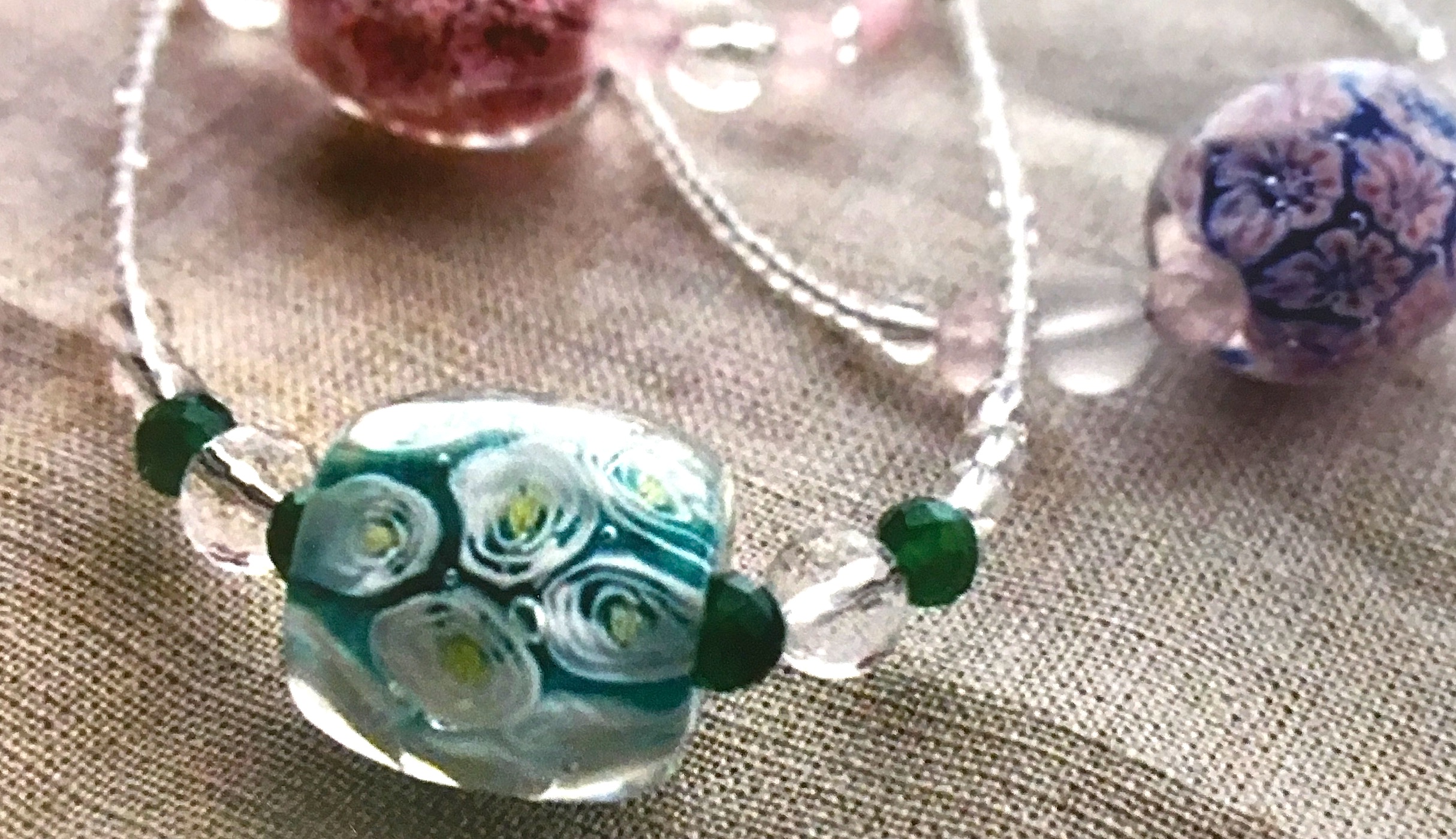 とんぼ玉体験教室