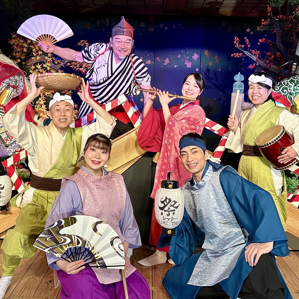 祭ステージ『This is Akita!』太鼓や提灯で参加できる体感型アトラクション